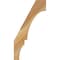 Ekena Millwork 4"W x 14"D x 26"H Balboa Rough Sawn Knee Brace, Western Red Cedar BRC04X14X26BOA00RWR - alternate 4